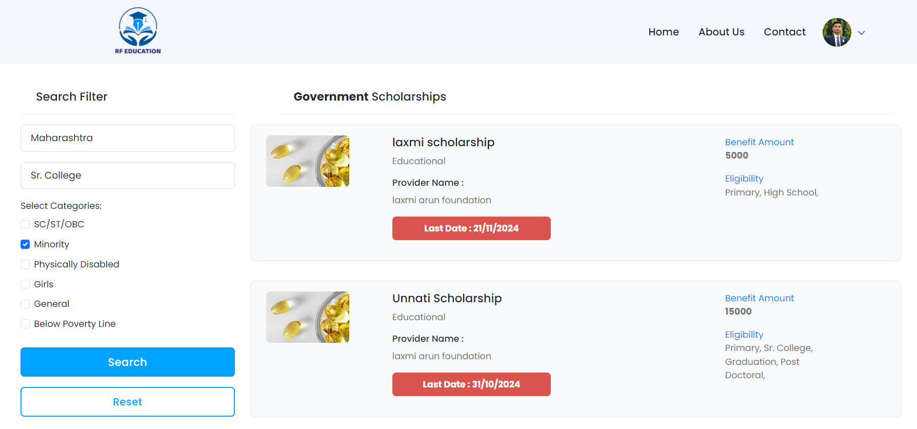 Government Scholarship